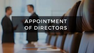 What to be done when Company Directors are Appointed