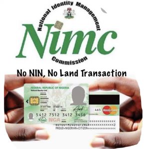 No National Identification Number (NIN), No Land Transaction/Tenancy.
