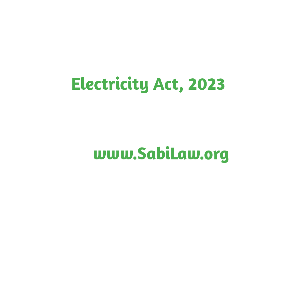 Copy of the Electricity Act, 2023