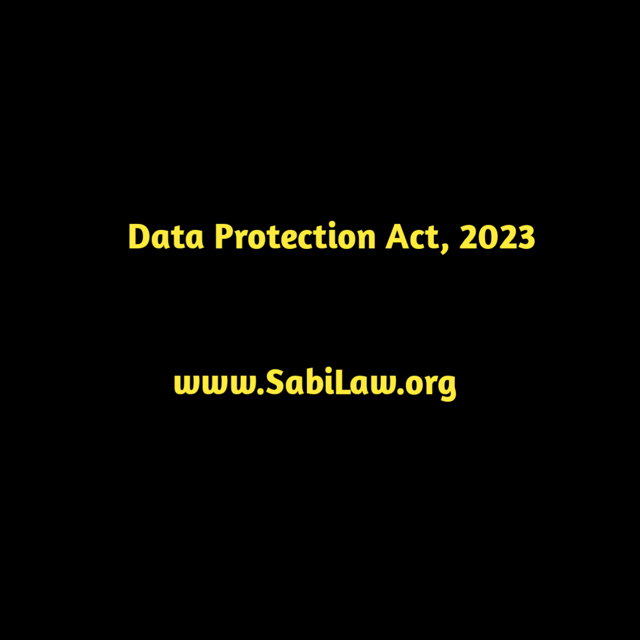 Data Protection Act, 2023