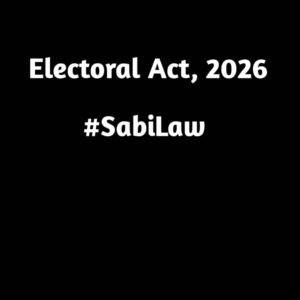 Electoral Act, 2026